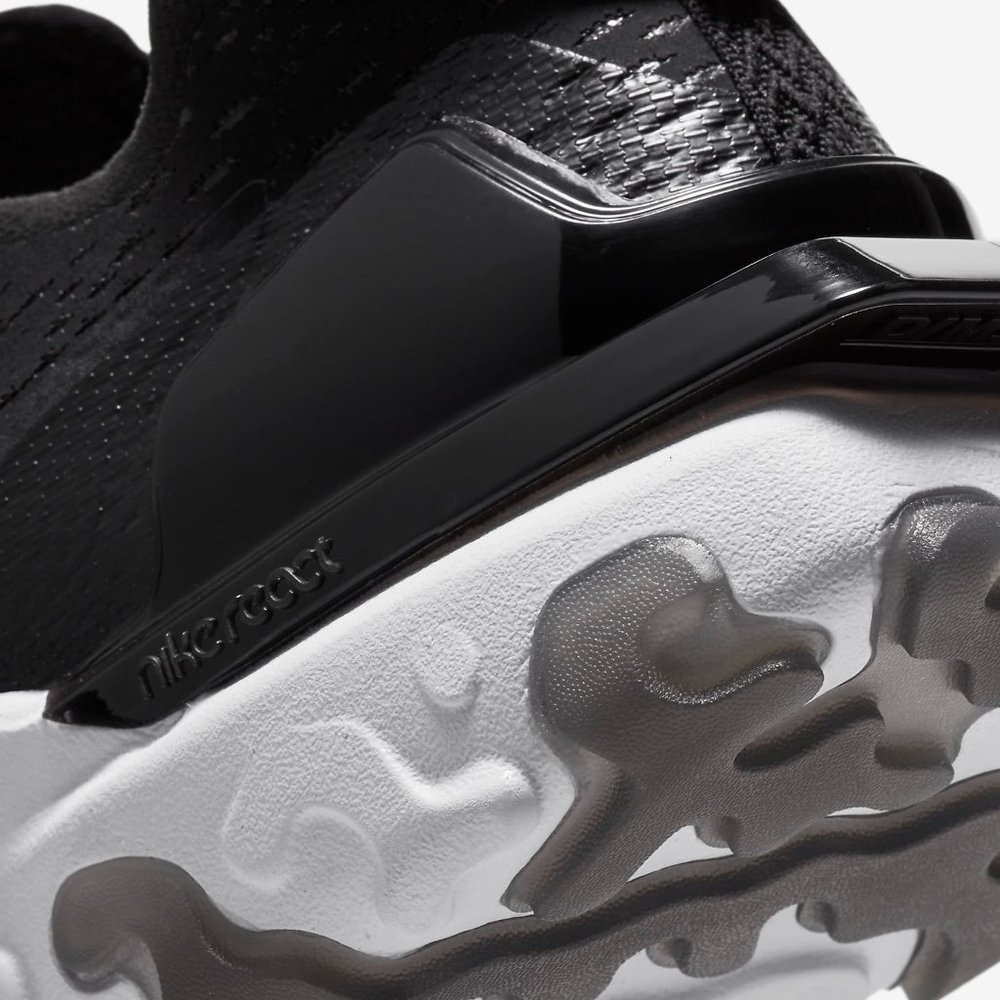 Nike React Vision D/MS/X Black White Men Lifestyle - Picture 4 of 11